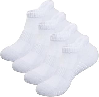 Generic Meias esportivas antiderrapantes 2 pares de meias de basquete acolchoadas com parte inferior felpuda atlética