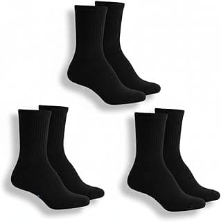 BOB ESPORTES Meia Poliamida Corrida Kit 3 Pares Ciclismo Crossfit Bike Compressão Top Unissex Tamanho Unico 35 ao 43 Anti Bolhas Esportiva Sport Cano Médio