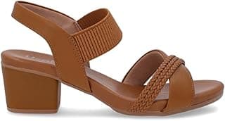 Sandália Usaflex Feminina Bico Redondo Couro Tira Trançada Casual Ouro Light Ae32035006 34