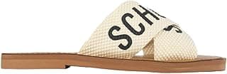 Sandália Rasteira Schutz De X Logo