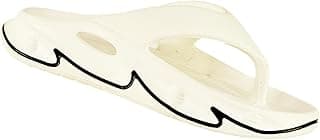 Chinelo masculino ortopédico branco com design ergonômico e suporte para os pés