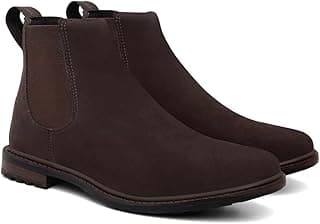 Botina Bota Masculina Chelsea Couro Camurça Estiloso Rodeio Country