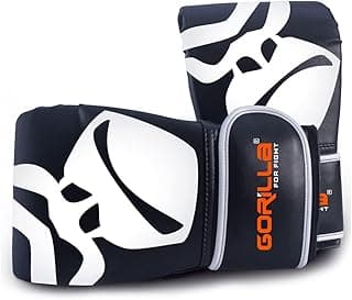 Par Luva Muay Thai Boxe Bate Saco PRO Luva Luta Equipamento Original Gorilla -