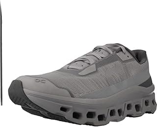 Tênis de corrida masculino casual Cloudmonster Void cinza com sola ventilada
