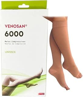 Meia de Compressão 3/4 Venosan 6000-20-30 mmHg AD Pé Aberto (P)