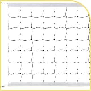 Rede de Volei 9,5mts 2 Lonas Fio 2mm Seda Sports Mania - Branco