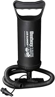 Bestway, Bomba de ar manual 30 cm para Infláveis com 3 Bicos Adaptáveis