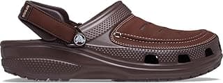 Sandália crocs yukon vista ii lr clog black/slate grey