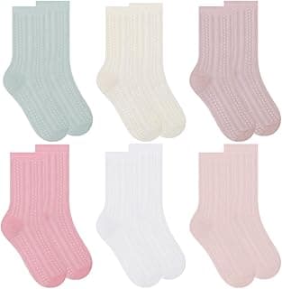 Kit 6X Pares Meia Cano Longo Feminina com Relevo Tam 34 a 39 – Selene