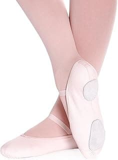 So Danca Sapatilha Ballet em Lona e Sola Dividida, Só Dança - F23