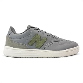 Tênis New Balance Unissex Bb0 Casual Bb0fae cinza e branco com sola branca