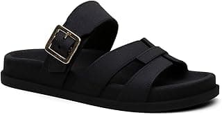QueroShoes Sandália Feminina Papete Casual Antiderrapante Ajuste Lateral Super Leve e Macia