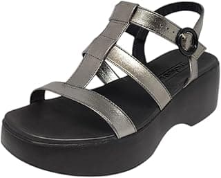 Sandália Feminina Plataforma Média Conforto Clássica Moleca