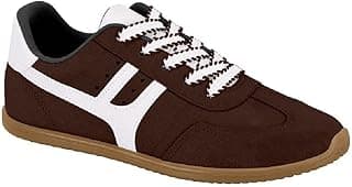 Tenis Moleca Listras Ref 5827.101.11184 Chocolate/branco 034