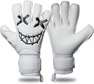 Luva Goleiro Profissional Difai Crazy Grip Látex 100% Alemão Tamanhos 9 10 11 Original Resistente Preta Branca