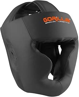 Capacete Boxe Muay Thai Protetor de Cabeça Confortável Resistente Artes Marciais MMA Gorilla