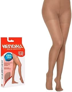 Meia Calça de Compressão Kendall 15-20mmHg com ponteira 1631