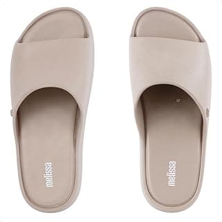 Melissa Free Platform Slide Bege Escuro 35859-37