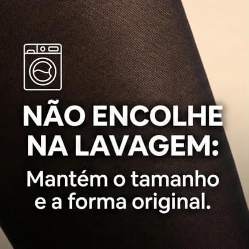 Meia Calça Térmica Feminina Translúcida Peluciada Forrada Para Inverno - Tamanho Único 36 ao 46 – Efeito Meia Fina Com Interior Térmico Aveludado – Alta Elasticidade e Confortável - Linha Premium
