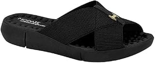 Sandalia Modare Ultraconforto Em X Ref 7142.101.23045 Preto/camel 034
