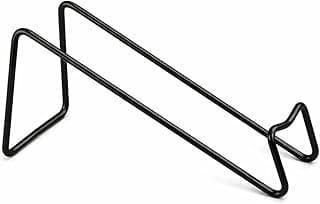 Suporte Inox Aramado Porta Garrafa Vinho Mesa Adega Clássico NilosDecor (Preto)