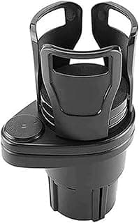 suporte de copo,ERYUE Multifuncional ajustável 2 em 1 assento de carro suporte para copos suporte para carro adaptador expansor para garrafas de água, bebidas, café e armazenamento de alimentos (pre