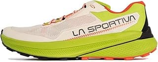 LA SPORTIVA Tênis de corrida de trilha Prodigio masculino, leve e de alto desempenho, branco antigo, tamanho 11,5 US | 45 EU
