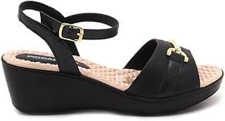 Sandália Piccadilly Anabela Feminina 540420 Cor:preto;tamanho:34