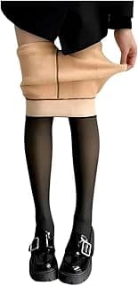 Genérico Meia Calça Termica Veludo Preta Translúcida Tamanho Único 36 Ao 44 Confortável Resistente Forrada Para Frio Extremo Inverno Feminina Casual