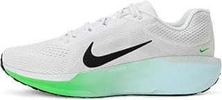 NIKE Tênis de corrida masculino Run Swift 3 Road (branco/branco/azul glacial/preto)