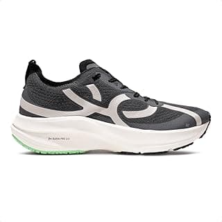 Tênis de corrida Olympikus Corre 4 cinza e branco com tecnologia Eleva Pro 2.0