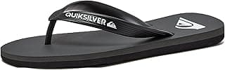 Quiksilver Sandália Infantil Molokai Para Meninos, Tamanho 1, 3, Grande