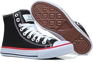 Tênis Cano Alto Unissex Starworld Casual Estilo All Skate Confortável Moda Jovem Botinha