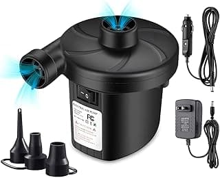Bomba De Ar Elétrica Encher Colchão Boia Piscina Bomba Pneumática Inflador Com Bicos Bivolt