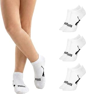 Kit 3 Pares Meia Sapatilha Invisível Puma Respirável Original