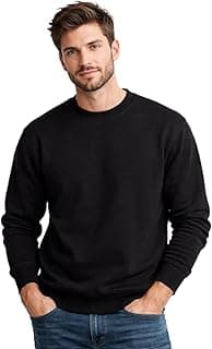 Genérico Moletom Blusa de Frio Masculino Feminino Flanelada Unissex Gola Redonda Liso Sem Capuz Macio