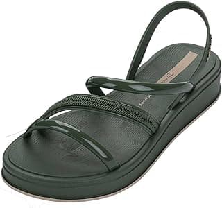 Sandalia Feminina Flatform Leve Dia a Dia Ipanema Glow Up