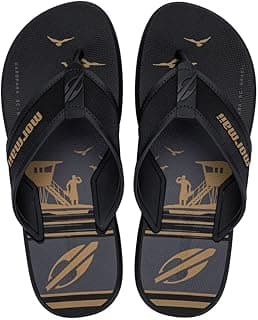 Chinelo de Dedo Mormaii Wave III Preto com Design Gráfico Dourado