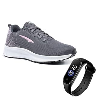 Yes Basic Tenis Academia Feminino Leve Macio Corrida + Relogio