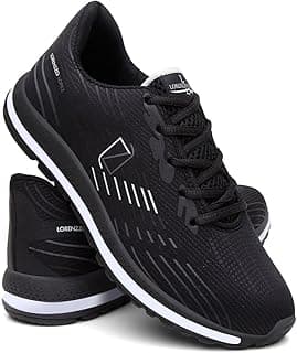 QueroShoes Tênis Masculino Esportivo Confortável e Super Leve para Treino Caminhada e Corrida