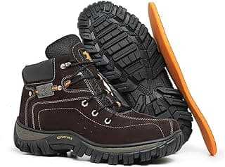 Bota Coturno Adventure Masculino Com Palmilha Em Gel P.U Comfort Motoqueiro