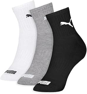 Kit 3X Pares Meia Cano Médio Atoalhada Ref 4530 Tamanho 39 a 43 - Puma (3X Preto)