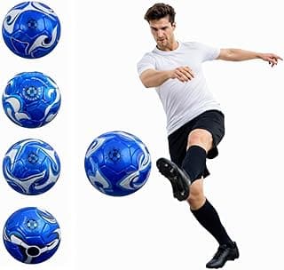Bola de Futebol de Campo Society Adulto Infantil Tamanho N° 5 Oficial PVC Cores Metalizadas Alta Jogos Treinos Lazer Grande Interno Reforçada Colorida Costura Quadra Sintético