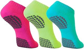 Kit 3 Pares Meias Sapatilha Antiderrapante Adulto Feminino Original Dorbe Meia Pilates Hidroginástica Yoga Masculina Masculino Unissex