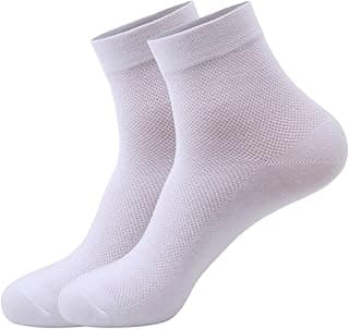 Genérico Kit 10 Pares de Meia Cano Médio Masculina Feminina