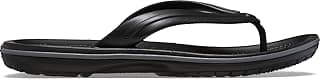 Chinelo crocs crocband flip black/slate grey - 35