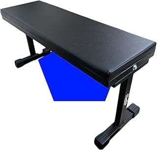 Banco Supino Academia/Musculação: 90x30x42cm, Resistente. Preto!