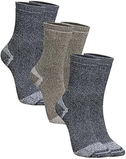 Kit 3 Pares Meias Selene Trilha Caminhada Atoalhada Trekking Coolmax Bota Coturno