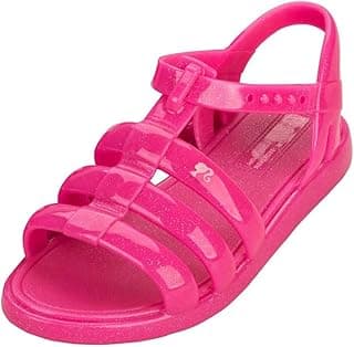 Genérico Sandália Infantil Juvenil Grendene Kids Personagem Menina Road Trip Confortável Rosa (Rosa, BR, Criança de 4 a 8 anos, Numérico, 26)