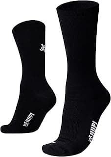 Meia Hupi Run para Corrida Preto/branco, Cor: Preto/branco